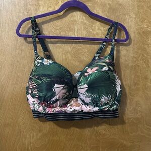 Built In Bra Swim Top